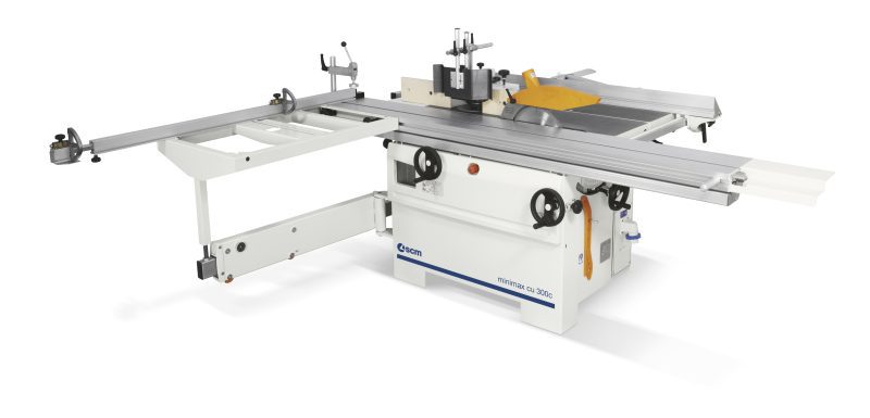 SCM minimax cu 300c Combination Machine (1-Phase) (5.5' & 8.5' Slide Options)
