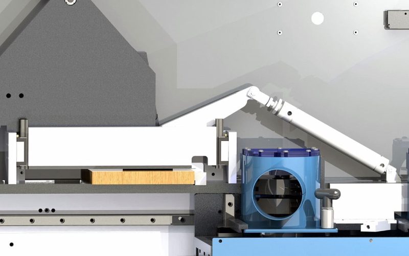 Pillar Cmj Coping Machine Top Clamp System