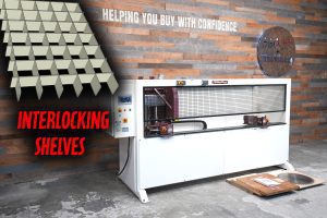 2021 J&P Machines CNC Slot/Groover Cutting Machine (Interlocking Shelves)