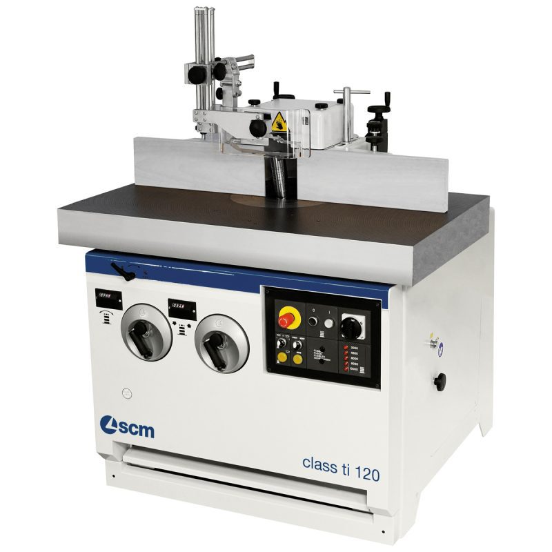 SCM Class TI 120 tilting spindle shaper, front view