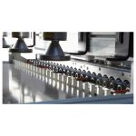 Drilling head of the SCM STARTECH 27 with spindles on 32 mm centers