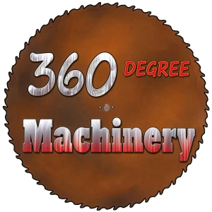 360 Degree Machinery Company Logo